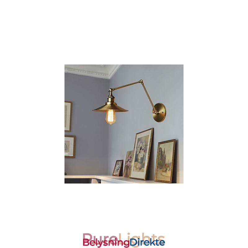 Max Amerikansk Industriell Vegglampe I Veggstil