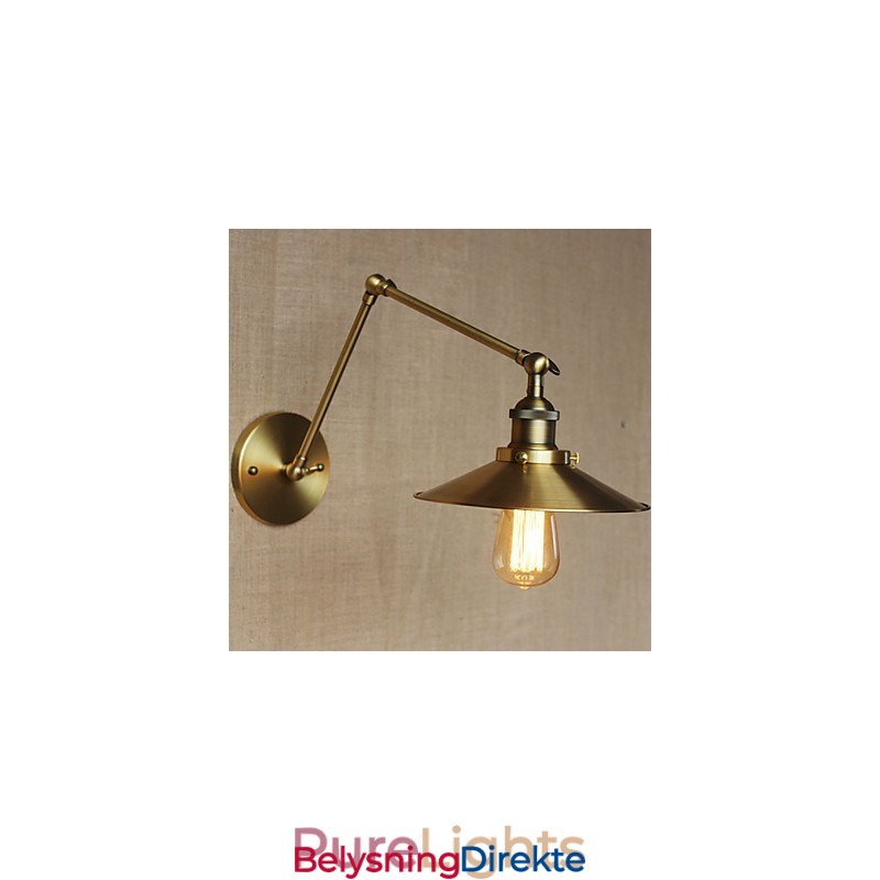 Max Amerikansk Industriell Vegglampe I Veggstil