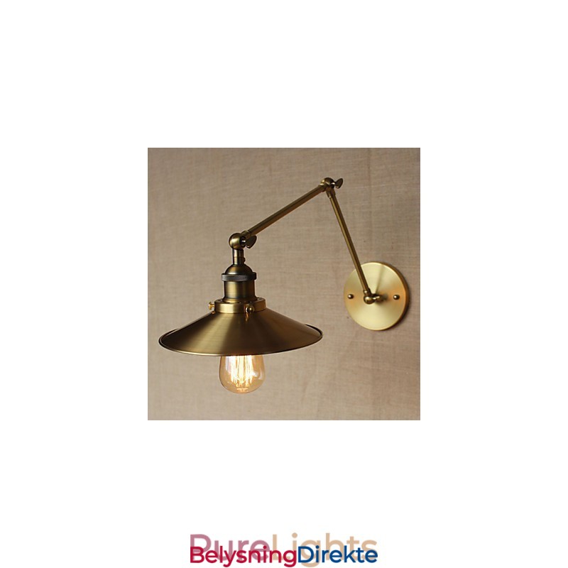 Max Amerikansk Industriell Vegglampe I Veggstil