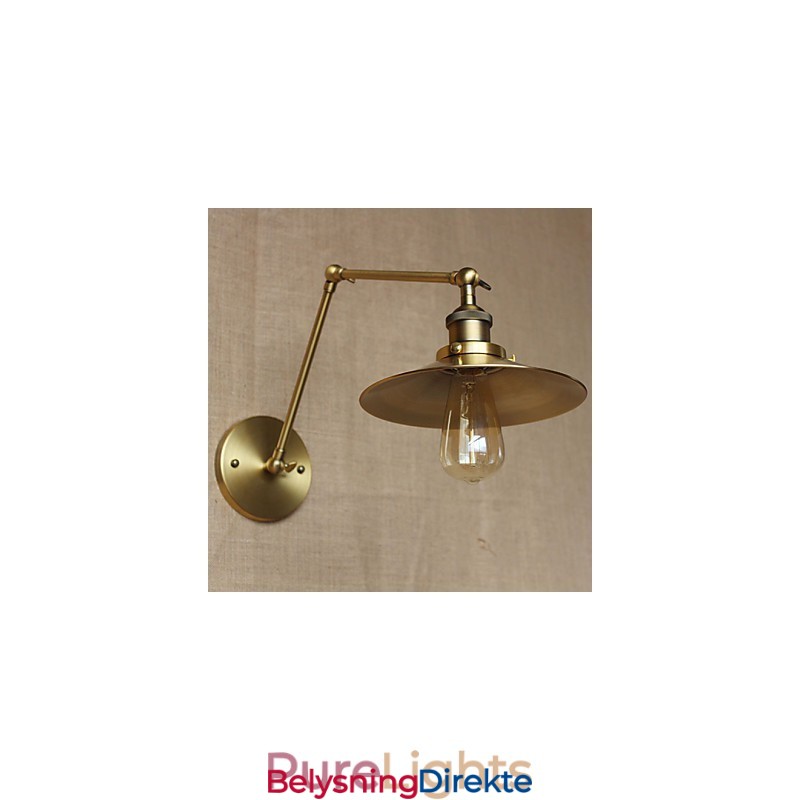Max Amerikansk Industriell Vegglampe I Veggstil