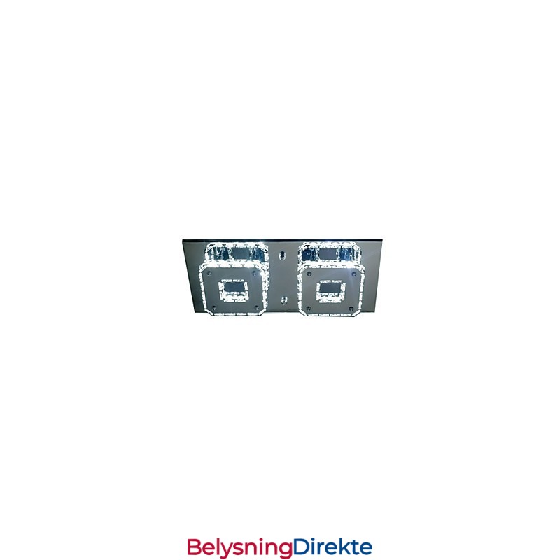 Moderne Samtids Galvanisert Metall Innfelt Montering