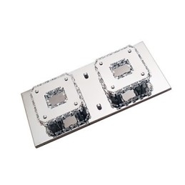 Moderne Samtids Galvanisert Metall Innfelt Montering