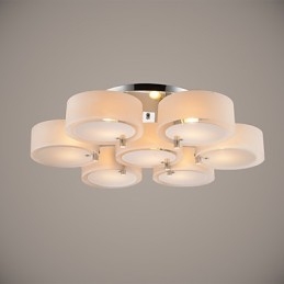Innfelt Moderne Samtidsstil Taklampe Metall Med 7 Lys