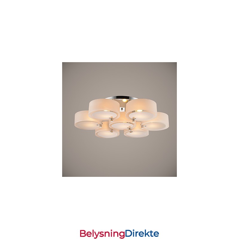 Innfelt Moderne Samtidsstil Taklampe Metall Med 7 Lys