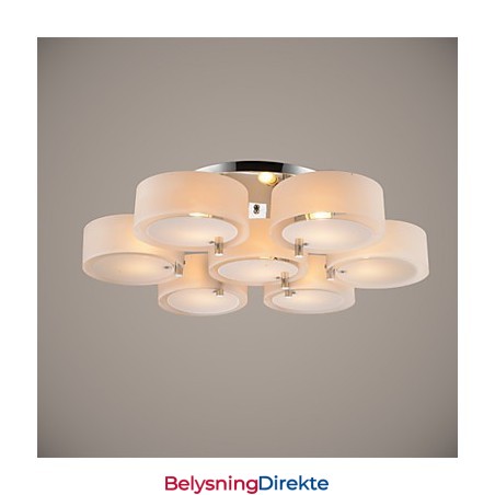 Innfelt Moderne Samtidsstil Taklampe Metall Med 7 Lys