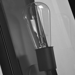 Retro Jern Nattbord Vegglampe Landsby Pastoral Stue Vegglampe Spisestue Vegglampe