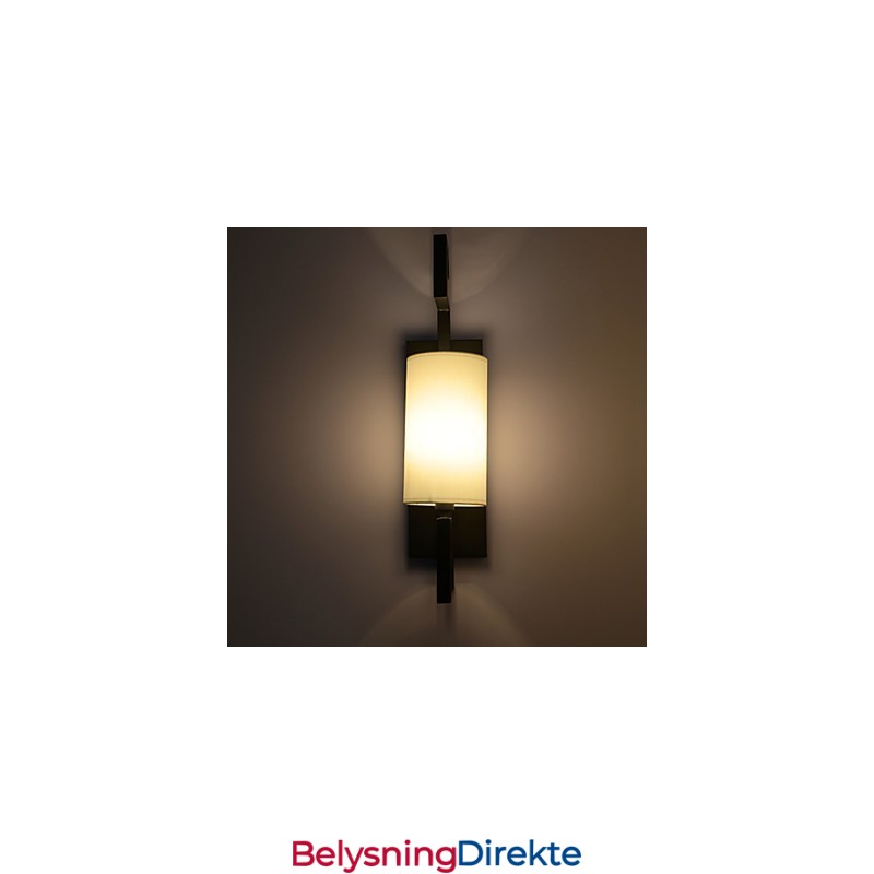 Moderne Amerikansk Stil Antikk Lampe Stue Soverom Hotellrom Hvit Stoffvegglampe