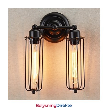 Vegglampetter Rustikk Lodge Metall