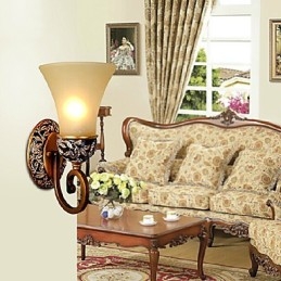 Vegglampetter Moderne Samtids Metall