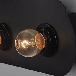 4 Lys I Amerikansk Landsby, Pastoral Loftsstil, Jernvegglampe I Retrostil Til Soveromsgang