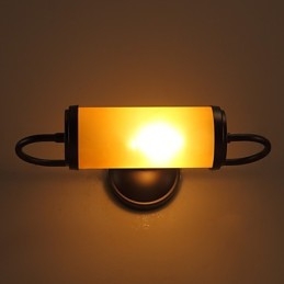 Kontraktert Og Moderne Amerikansk Landlig Restaurering Av Gamle Skikker Lysestake Vegglampe Lys