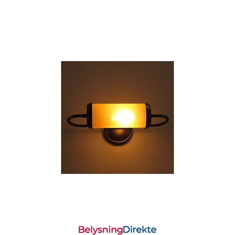 Kontraktert Og Moderne Amerikansk Landlig Restaurering Av Gamle Skikker Lysestake Vegglampe Lys