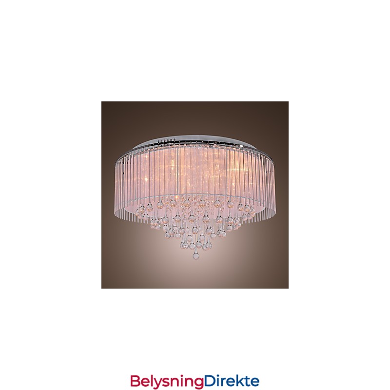 Moderne Samtidskunst Krystall Galvanisert Innfelt Montering