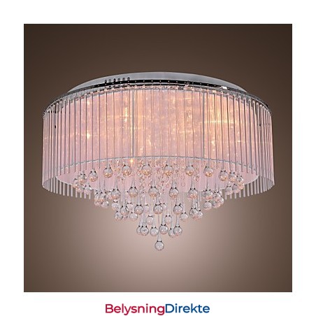 Moderne Samtidskunst Krystall Galvanisert Innfelt Montering