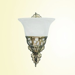 Europeiske Vegglamper Metallmateriale Plating Bronse Belysning Med Nattbord Stue Front Speil Balkonglampe