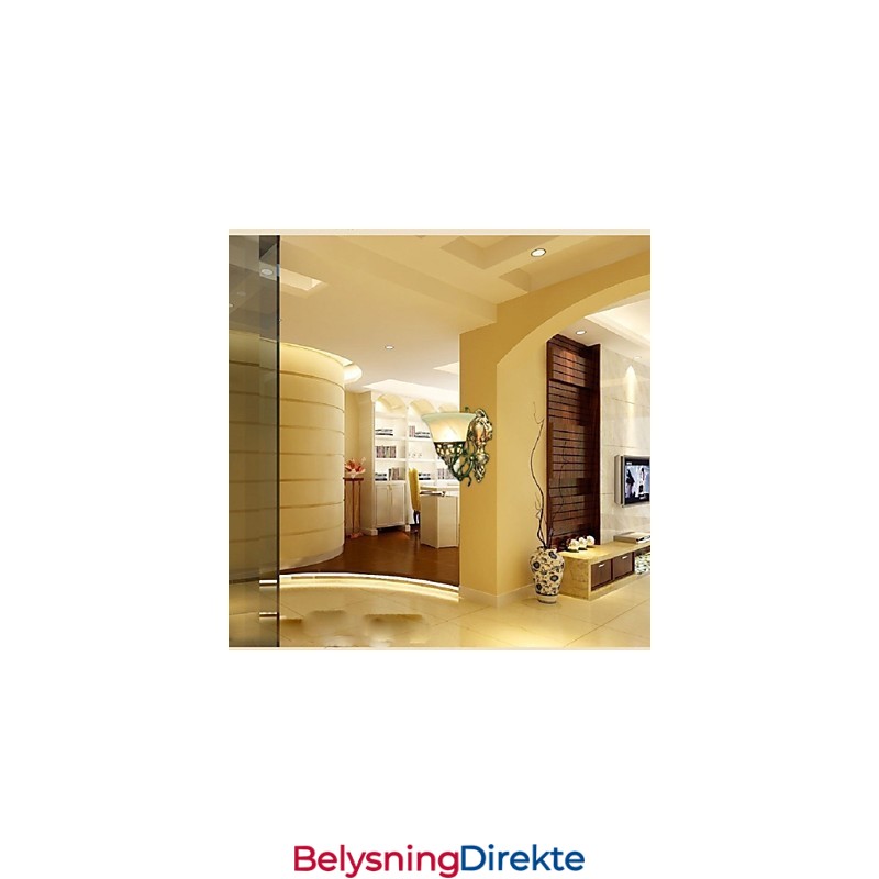 Europeiske Vegglamper Metallmateriale Plating Bronse Belysning Med Nattbord Stue Front Speil Balkonglampe