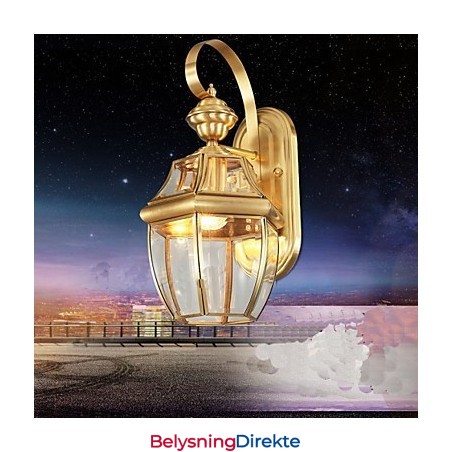 Hagelampe I Kobber Utendørslampe Vanntett Lampe