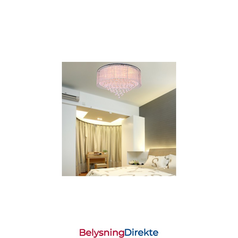 Moderne Samtidskunst Krystall Galvanisert Innfelt Montering