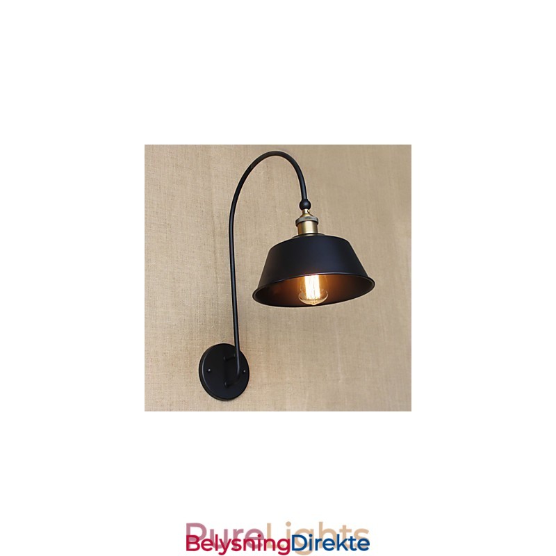 Amerikansk Landlig Loft Industriell Maskineri Lett Vind Retro Villa Nostalgisk Spisestue Jern Dekorativ Vegglampe