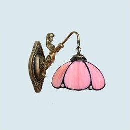 Europeisk Kontraktsfestet Landlig Kreativ Smijernsvegglampe