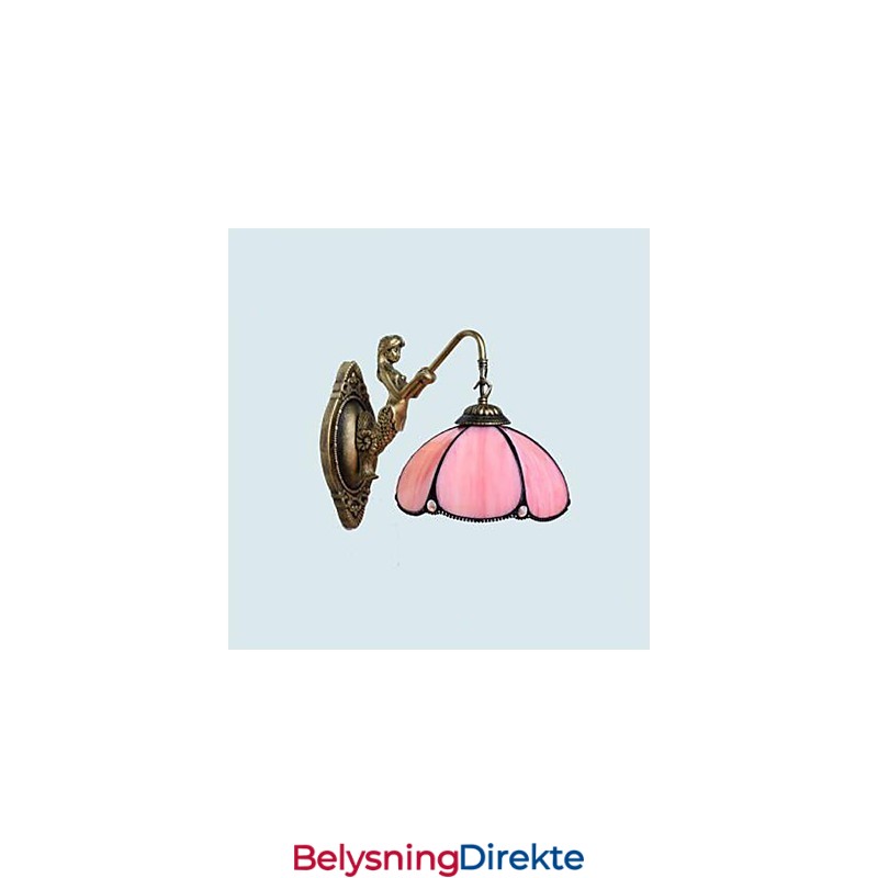 Europeisk Kontraktsfestet Landlig Kreativ Smijernsvegglampe