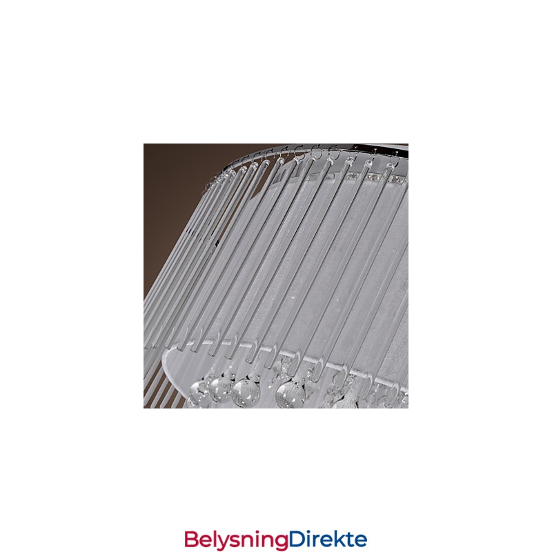 Moderne Samtidskunst Krystall Galvanisert Innfelt Montering