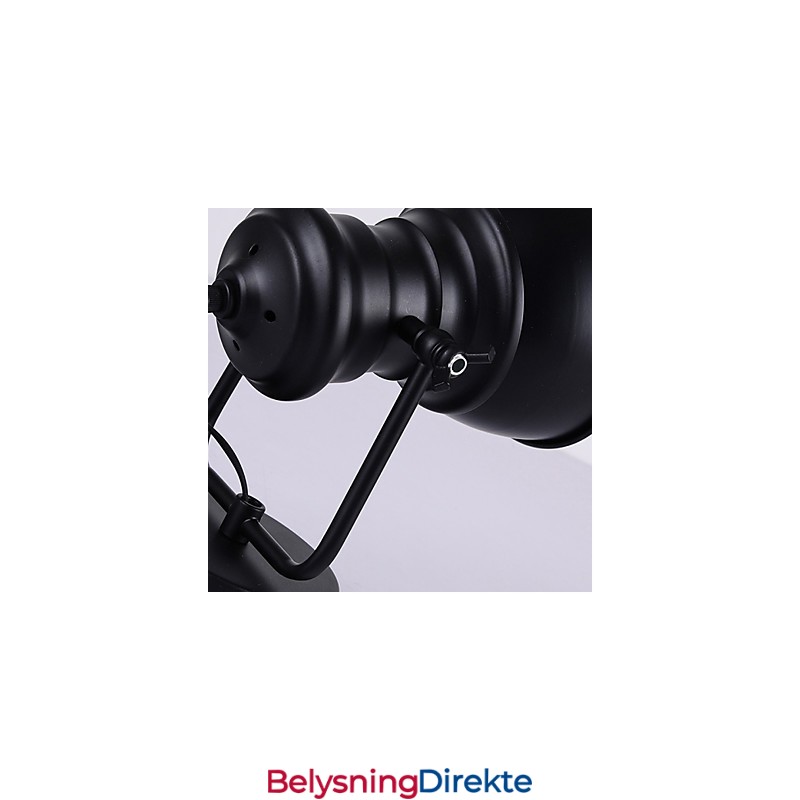 Art Deco Vegglampe Industriell Jernskilt Loft Vegglampe