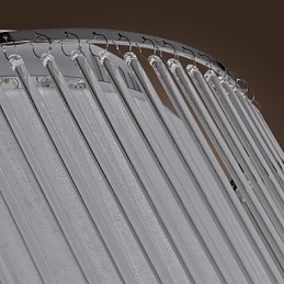 Moderne Samtidskunst Krystall Galvanisert Innfelt Montering