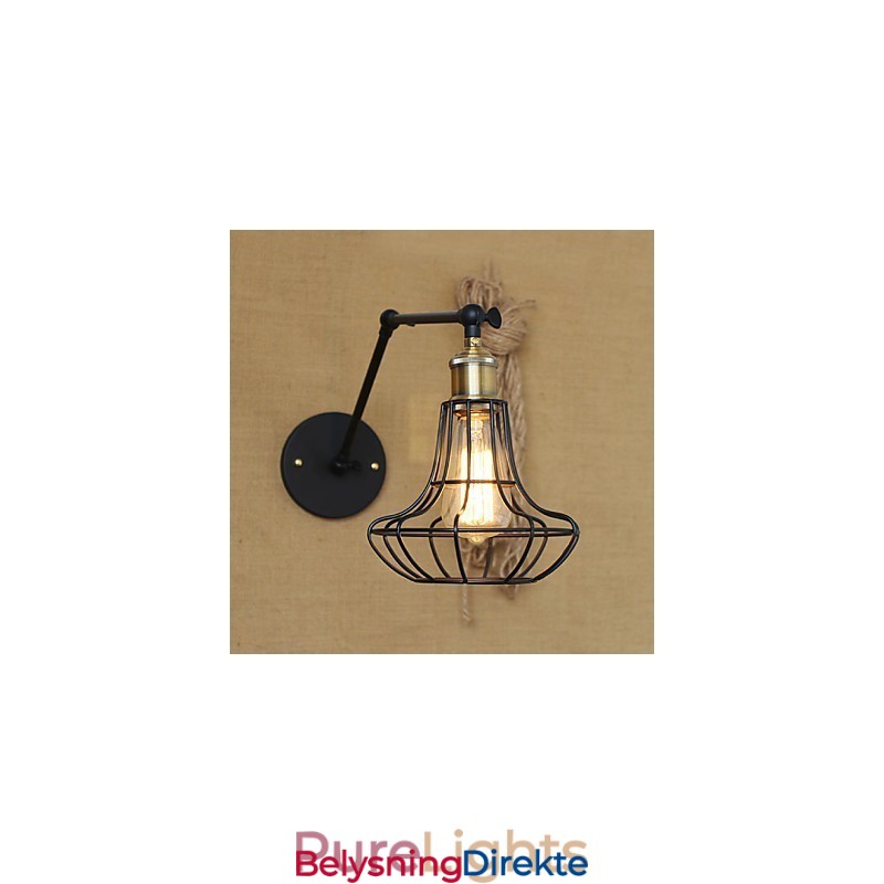 Vegglampetter Svinglamper Lesevegglamper Ministil Rustikk Lodge Metall