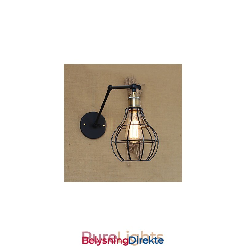 Vegglampetter Svinglamper Lesevegglamper Ministil Rustikk Lodge Metall