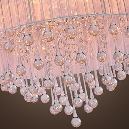 Moderne Samtidskunst Krystall Galvanisert Innfelt Montering