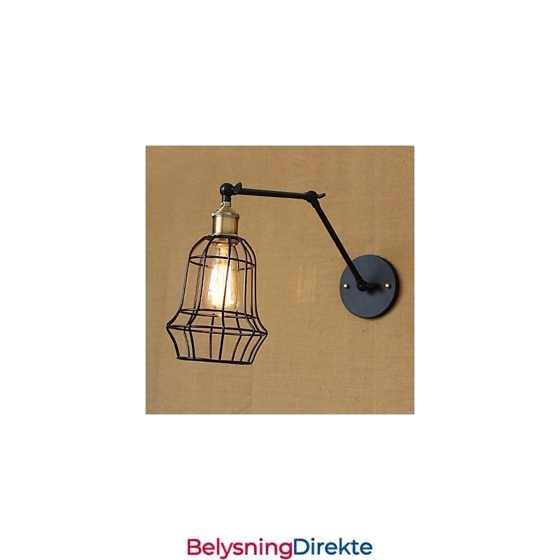 Vegglampetter Svinglamper Lesevegglamper Ministil Rustikk Lodge Metall