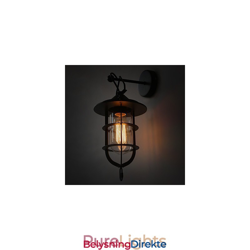 Vegglampetter I Ministil I Metall