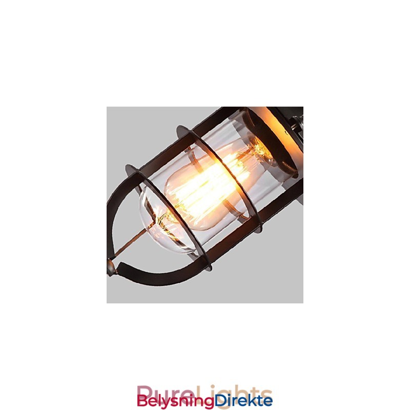 Vegglampetter I Ministil I Metall