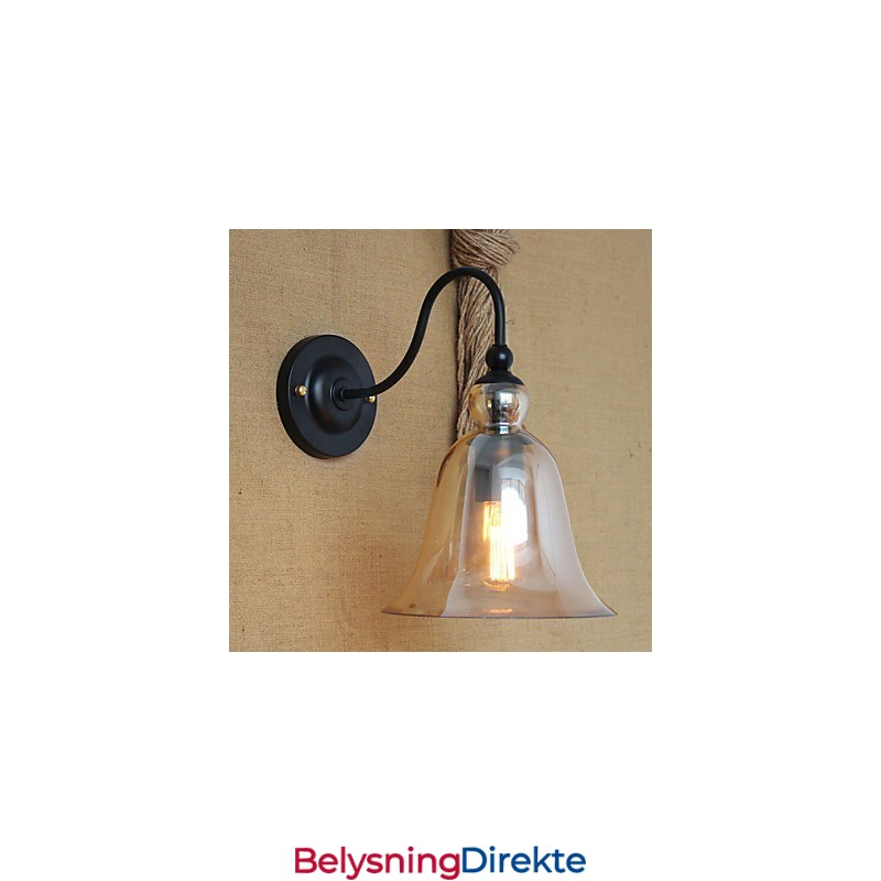 Loft Vintage Industrial Max Country Vegglampe E27