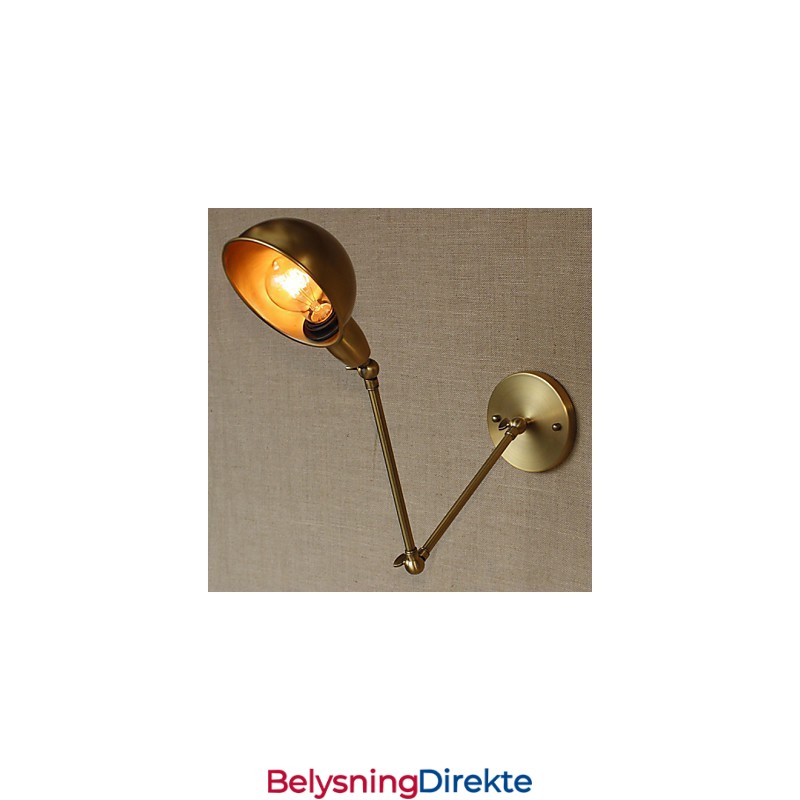 Max Amerikansk Industriell Vegglampe I Veggstil