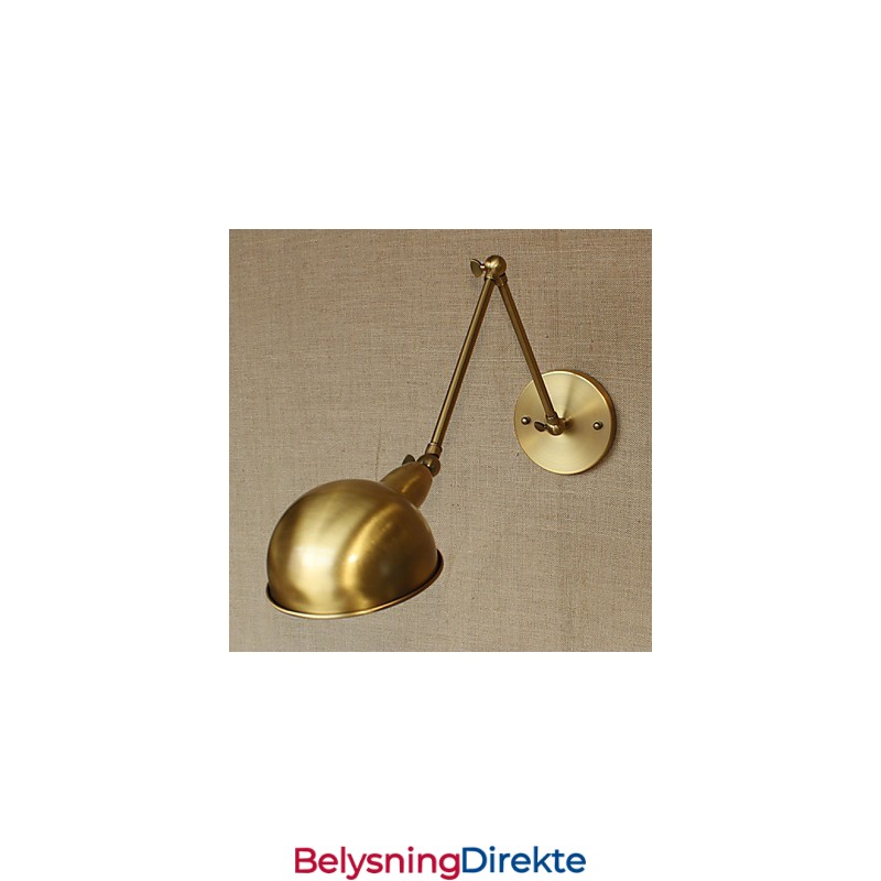 Max Amerikansk Industriell Vegglampe I Veggstil