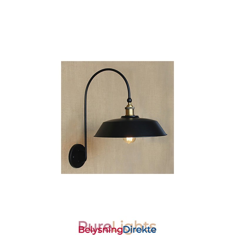 Kreativ Amerikansk Landlig Jern Retro Rund Industriell Stue Balkong Midtgang Trapper Romdekorasjonslampe