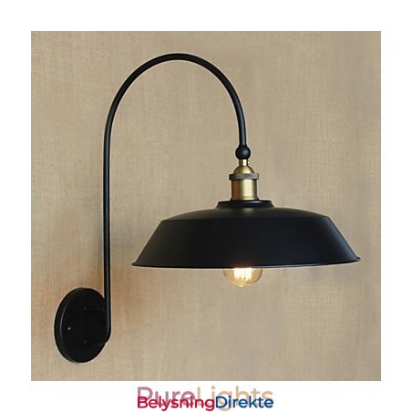 Kreativ Amerikansk Landlig Jern Retro Rund Industriell Stue Balkong Midtgang Trapper Romdekorasjonslampe