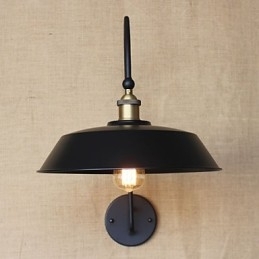 Kreativ Amerikansk Landlig Jern Retro Rund Industriell Stue Balkong Midtgang Trapper Romdekorasjonslampe