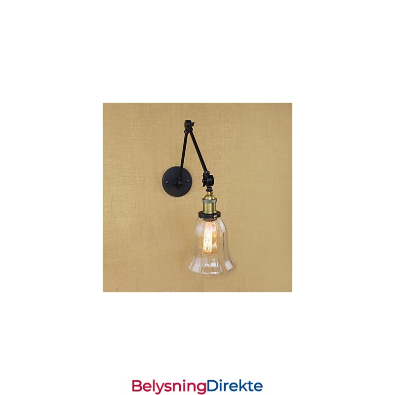 Den Lange Armen Av Glassveggen Jern Industriell Kreativ Teleskopisk Soverom Retro Nostalgisk Restaurant Sammenleggbar Midtgang