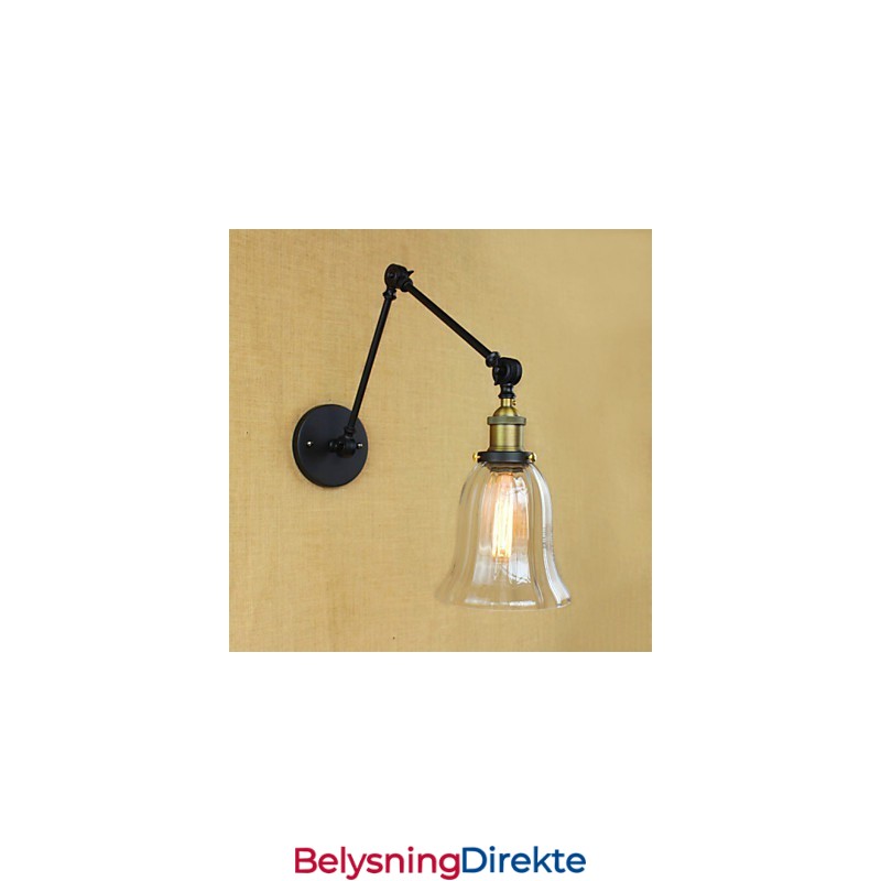 Den Lange Armen Av Glassveggen Jern Industriell Kreativ Teleskopisk Soverom Retro Nostalgisk Restaurant Sammenleggbar Midtgang