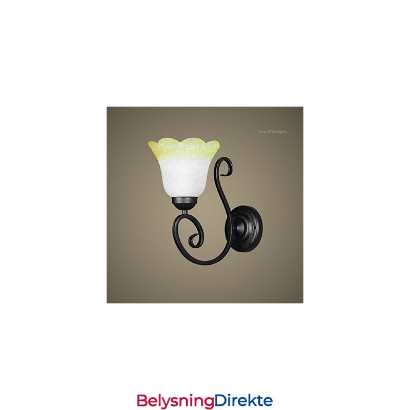 Vintage Vegglampe I Jern, Glass, Svingarm, Vegglampe, Innendørs, Soverom, Vegglampe, 110 220V, Til Stue