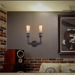 Full Av Personlighet Elegant Utseende Amerikansk Retro Burvegg