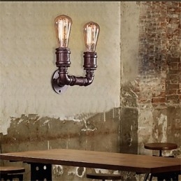 Full Av Personlighet Elegant Utseende Amerikansk Retro Burvegg