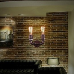 Full Av Personlighet Elegant Utseende Amerikansk Retro Burvegg