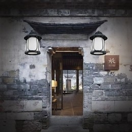 Utenfor Europa Type Gjenoppretting Av Gamle Måter Er Vanntett Kreativ Amerikansk Vegglampe