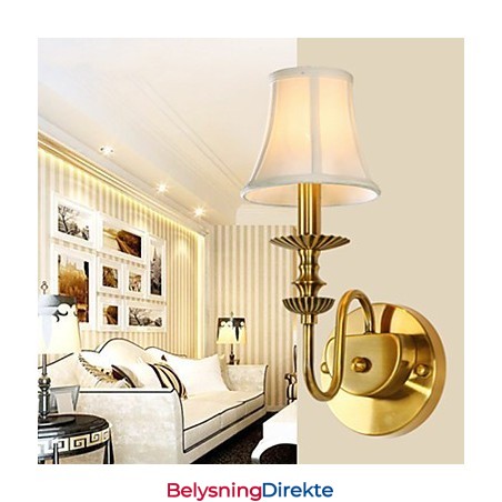 Klassiske Vegglamper Til Soverom Enkel Vegglampe I Metall Til Stue Bar Kafé Gang Balkong Vegglampe