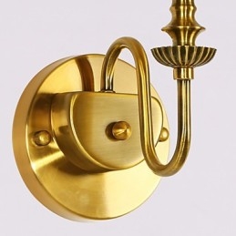 Klassiske Vegglamper Til Soverom Enkel Vegglampe I Metall Til Stue Bar Kafé Gang Balkong Vegglampe