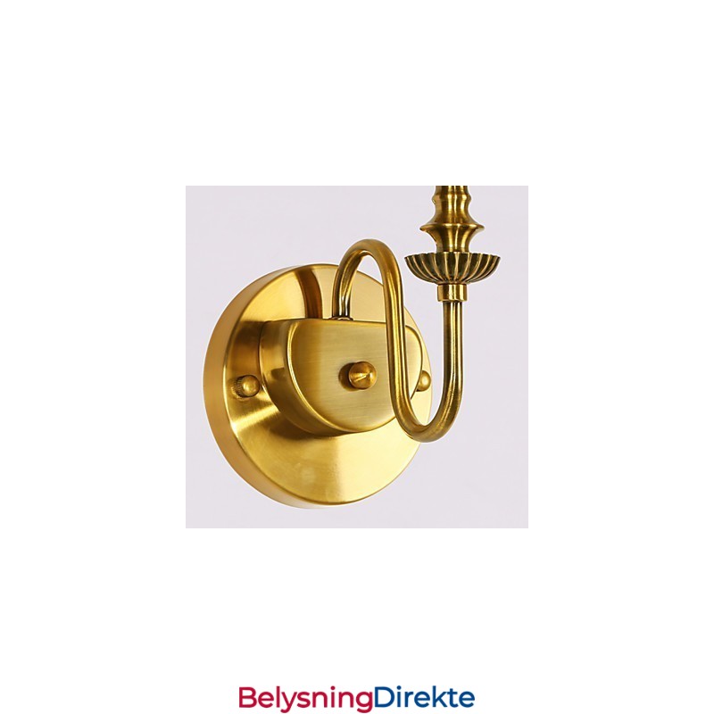 Klassiske Vegglamper Til Soverom Enkel Vegglampe I Metall Til Stue Bar Kafé Gang Balkong Vegglampe